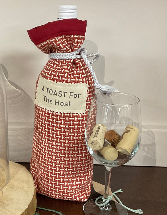 Fabric Wine bag -A toast