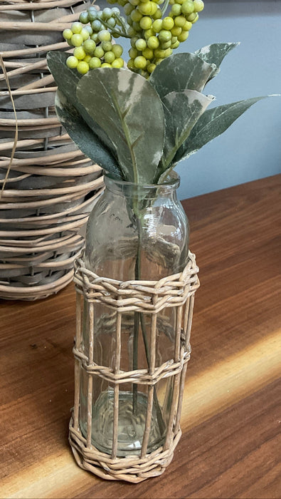 Willow Wrapped Bottle