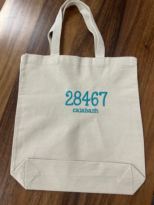 Zip Code Tote Bag - Calabash