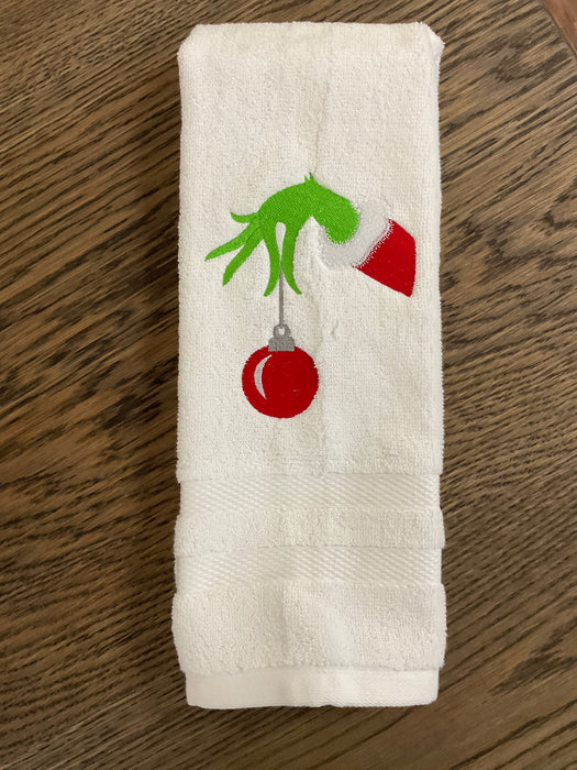 Hand Towel - Grinch