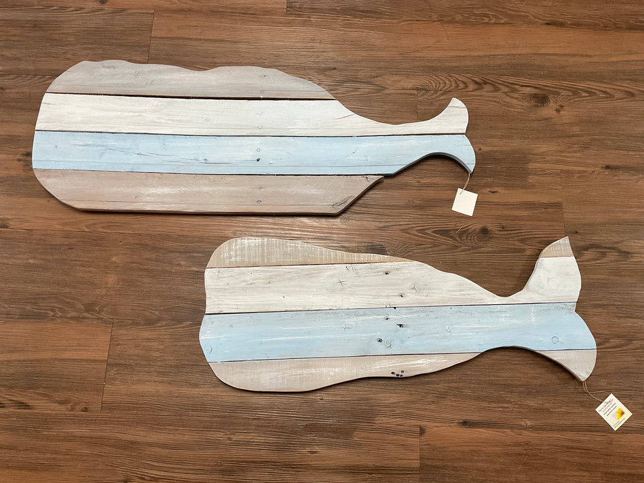 Pallet whale - wall hanging