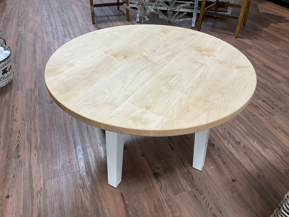 Maple Top Round coffee table