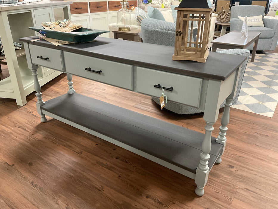 Mason sofa table - Sapele