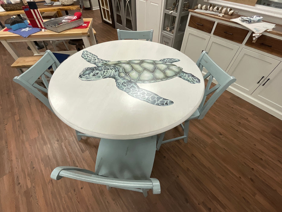 Turtle Pub Table Set