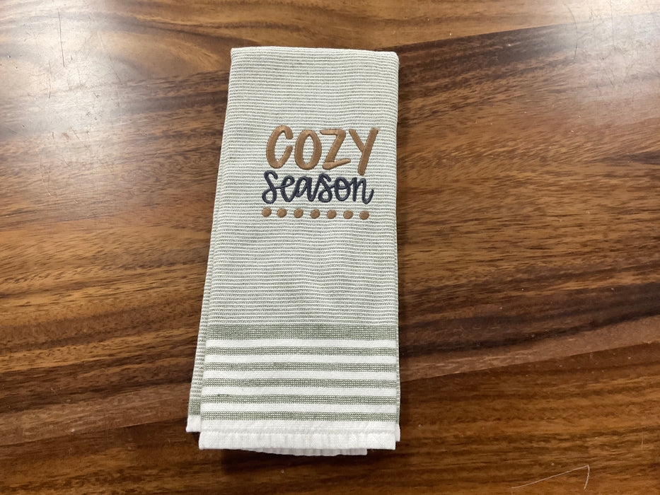 Dish towel -Cozy season