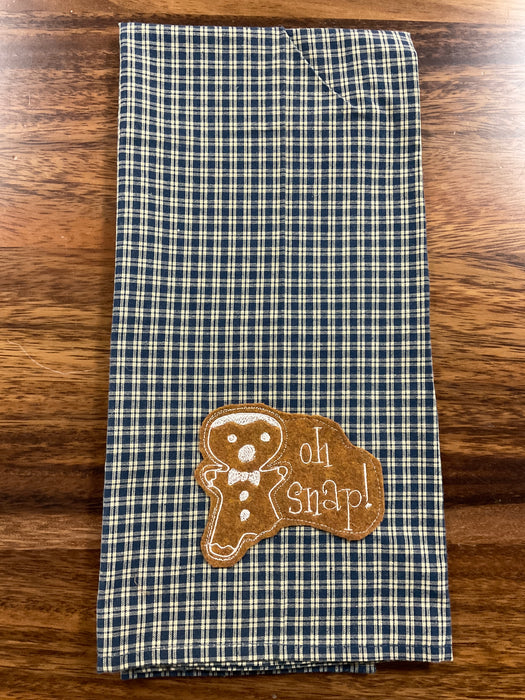 Dish towel- Oh snap