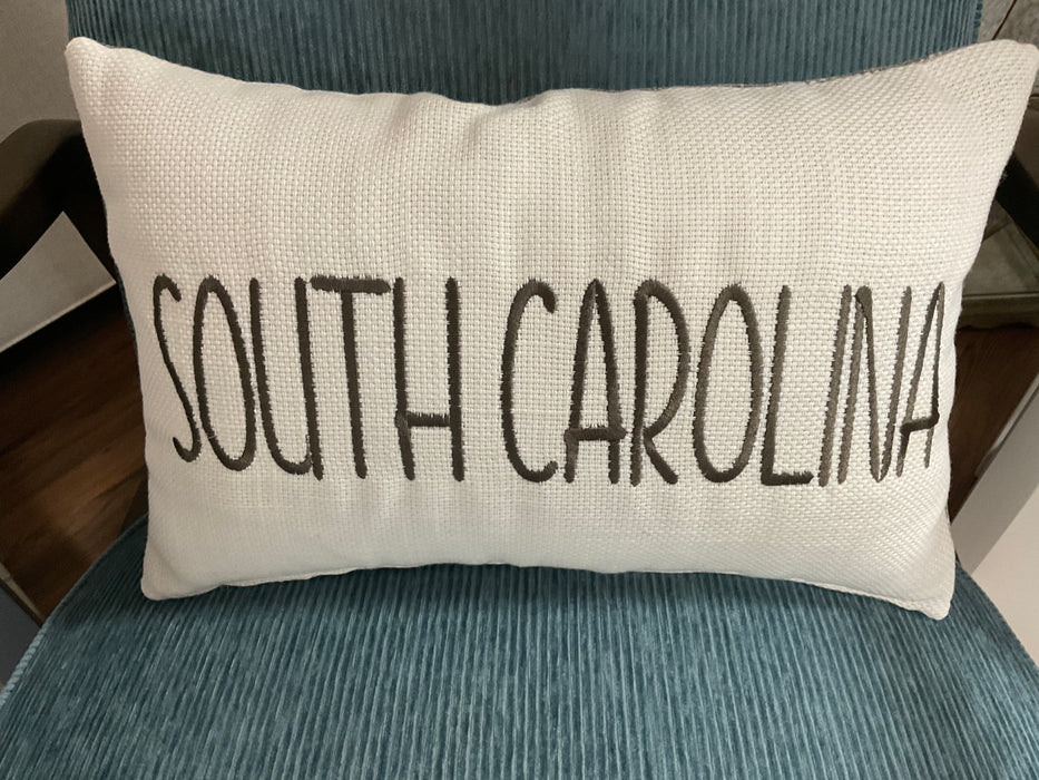 Throw Pillow - South Carolina