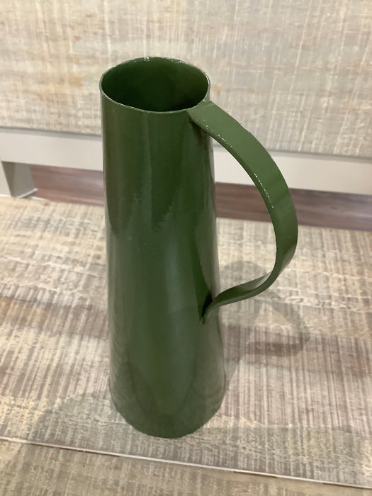 Green metal pitchers