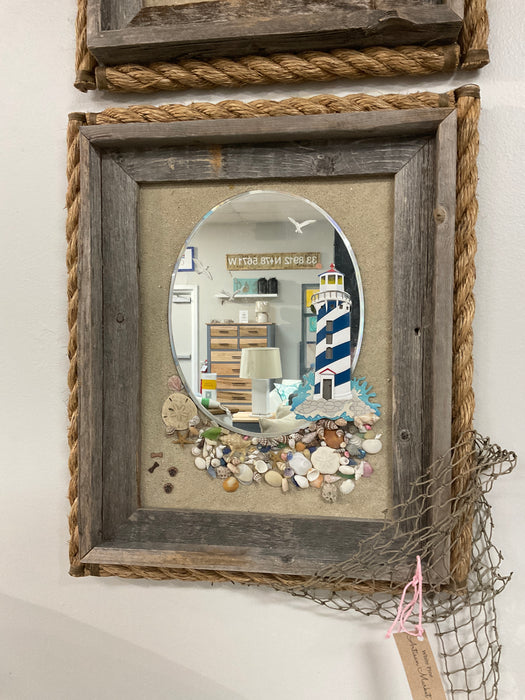 Rope frame - Light House Mirror