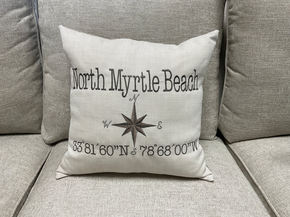 Throw Pillow - North Myrtle