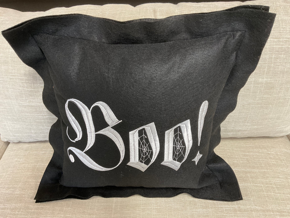 Throw Pillow - BOO