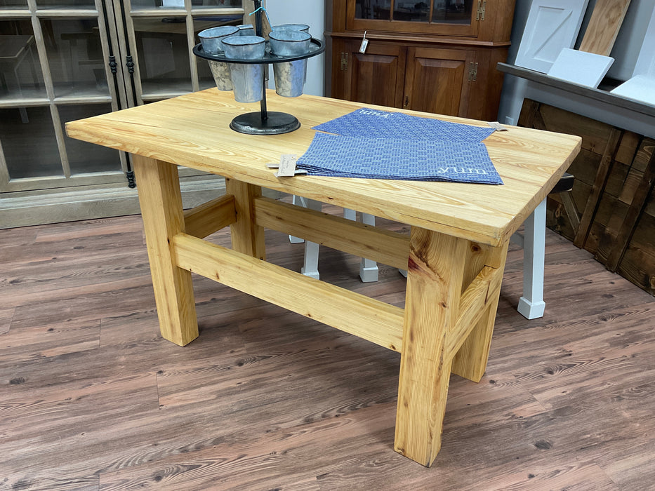 Live Edge Whiskey table - cypress