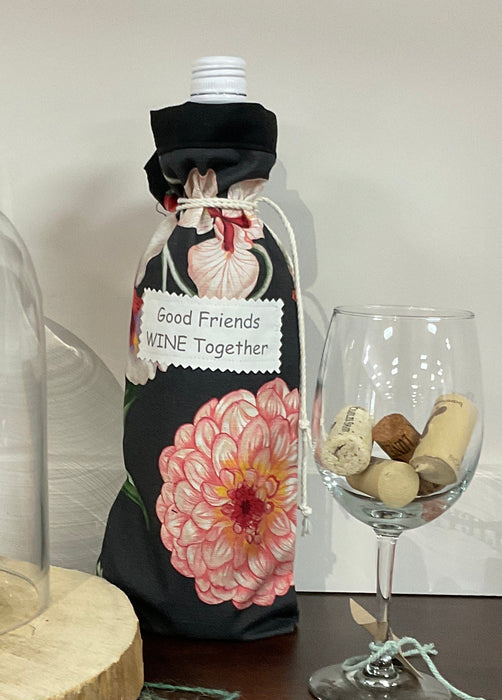 Fabric Wine Bag - Good Friends