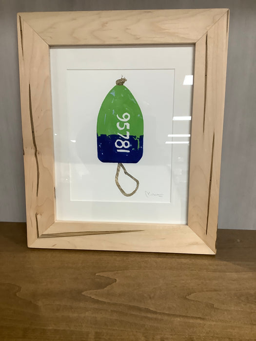 Framed Watercolor Buoy Prints