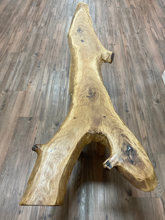 Live Edge Oak Bench