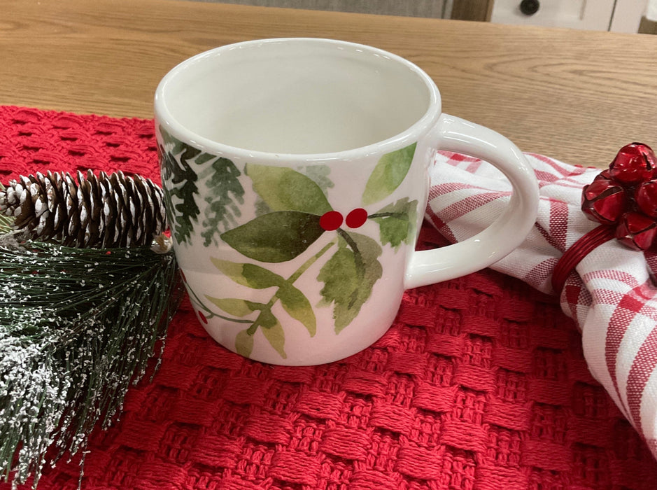 Winter berry mug