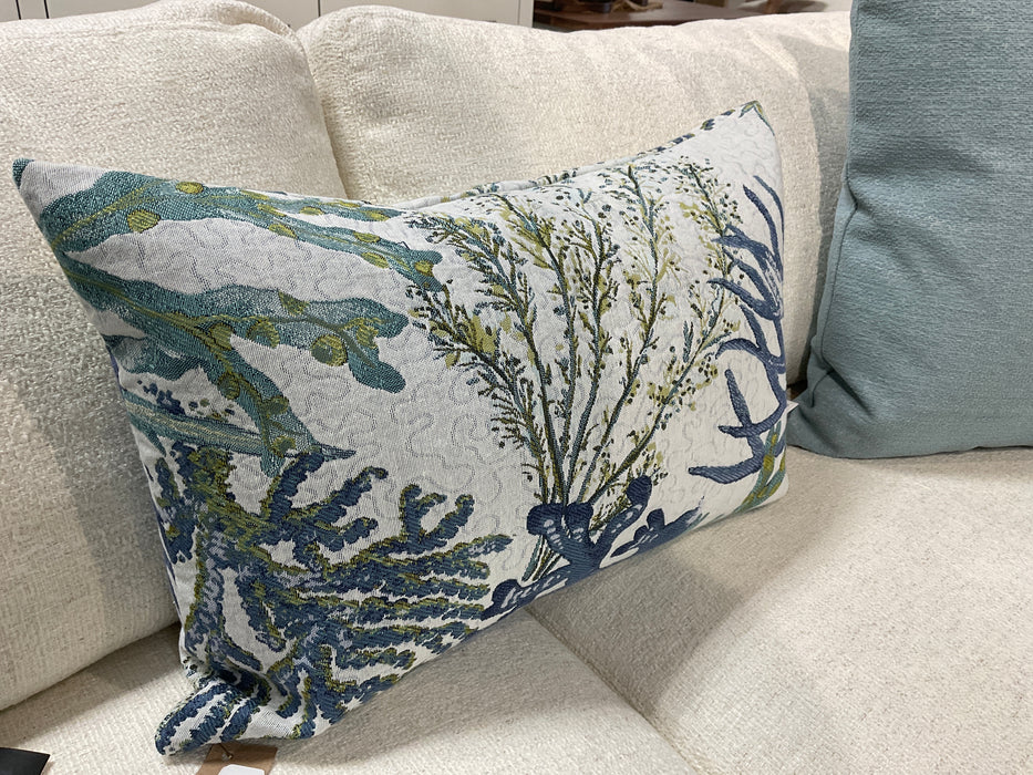 Lumbar pillow - coral reef