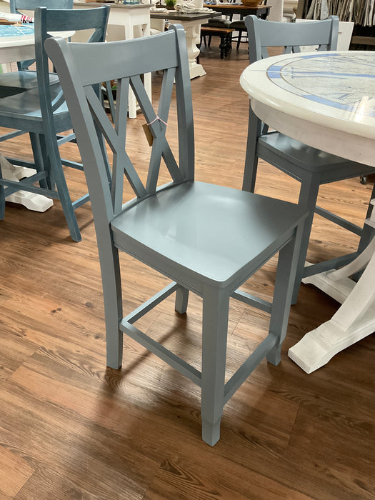 Counter Stool - Double X Back