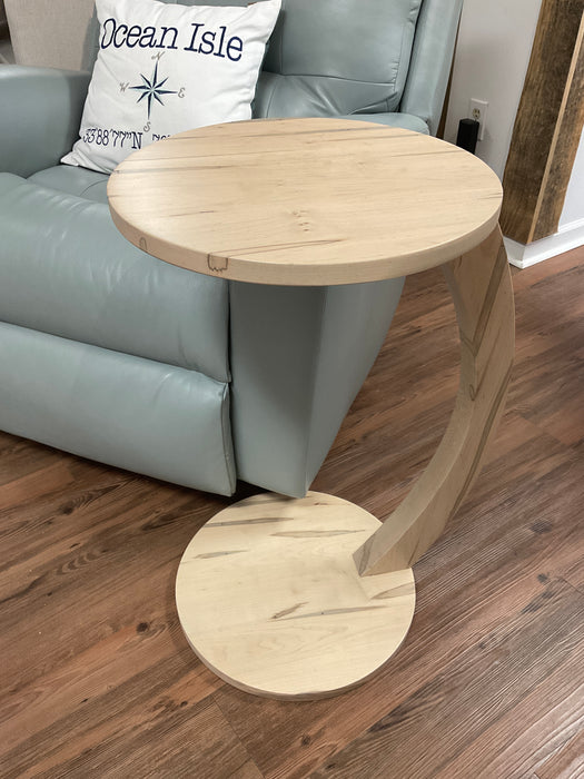Flat Rock End Table 28" - Wormy Maple
