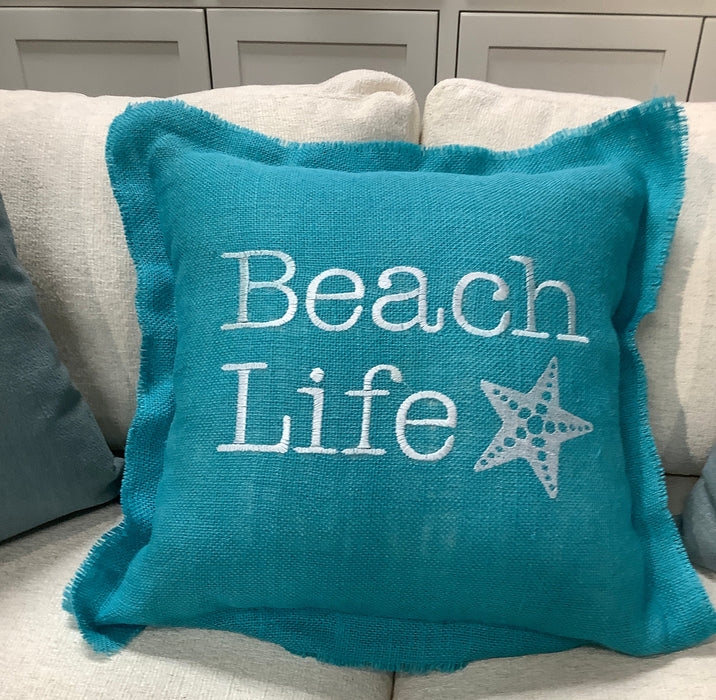 Throw Pillow - Beach Life