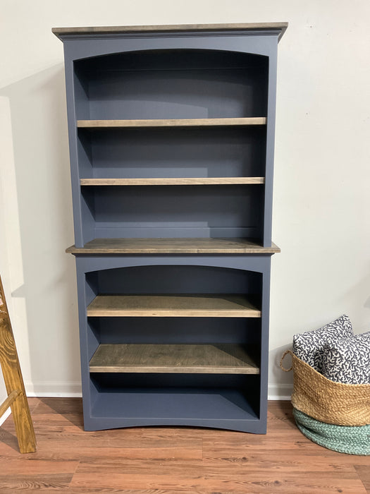 Ionia bookcase - tall blue