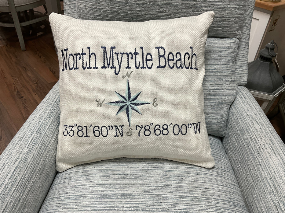 Throw Pillow - North Myrtle