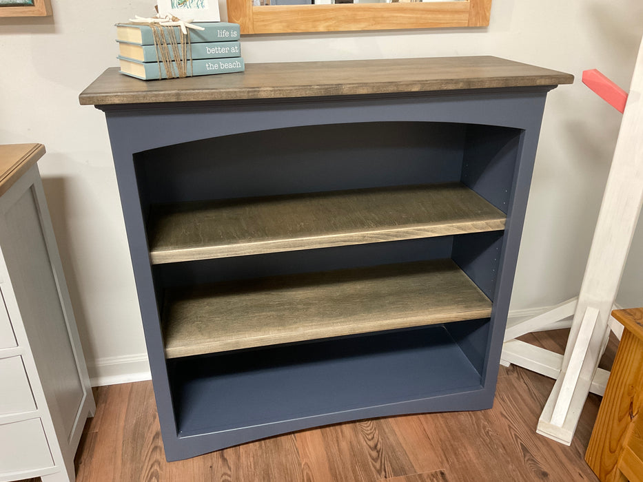 Ionia bookcase - short blue