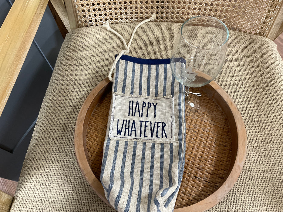 Wine Bag - Happy Whatever