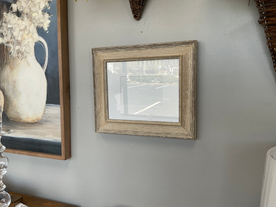 Frame - white wash wood
