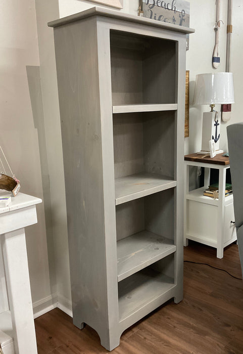 Harper Woods Bookcase - Weathered Grey