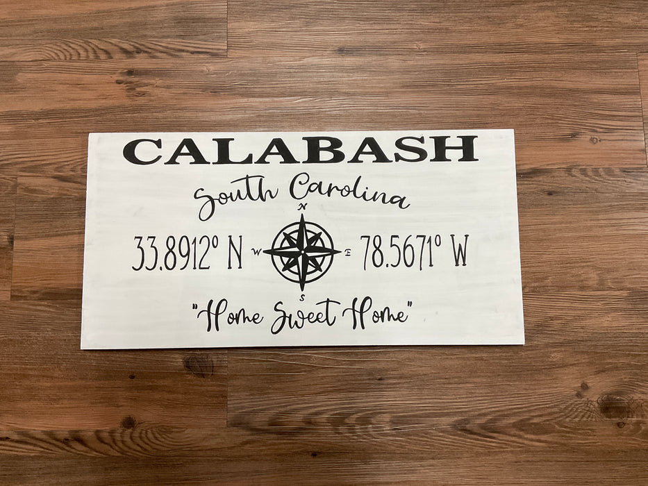 Calabash coordinate sign