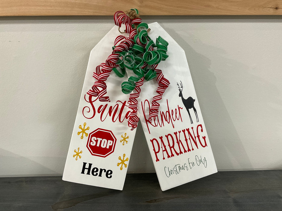 Christmas Tags - wood