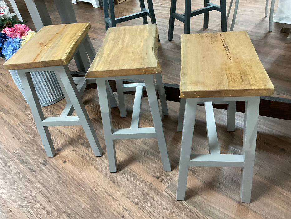 Maple top stools
