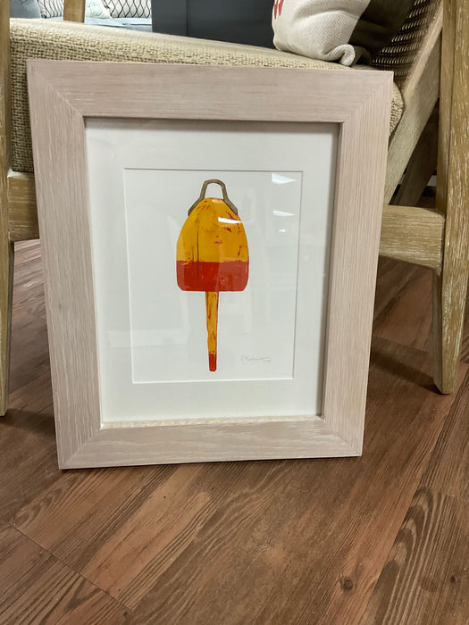 Buoy print - Orange