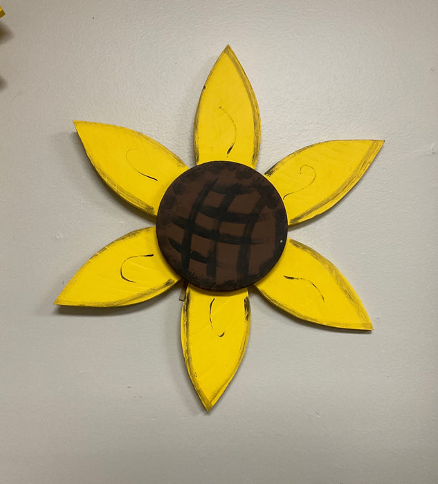 Mini Wood Sunflower