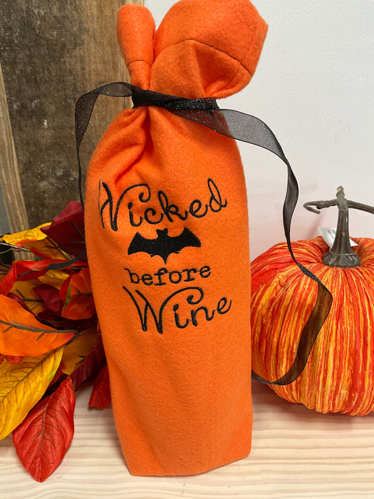 Halloween Wine Bag