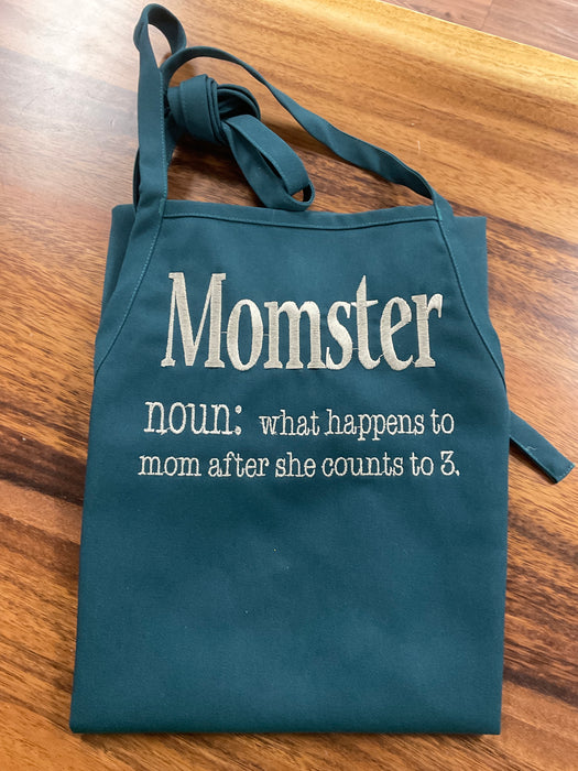 Apron- Momster