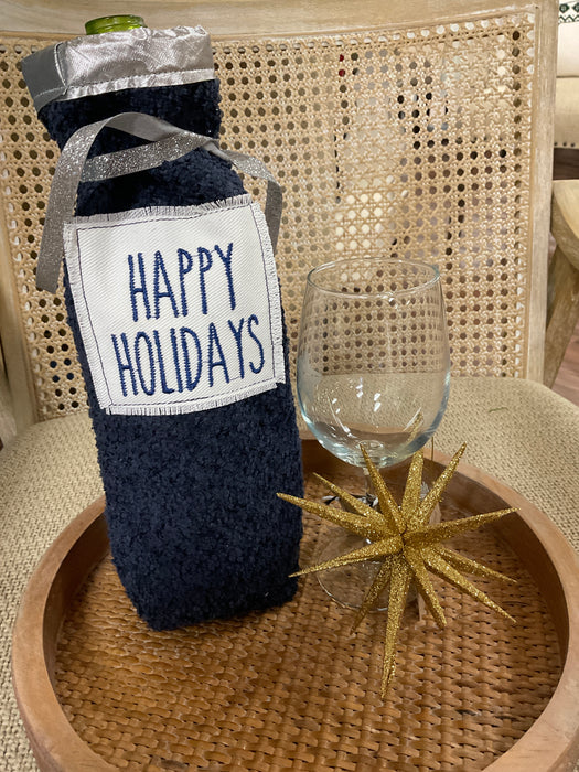 Christmas Wine Bag