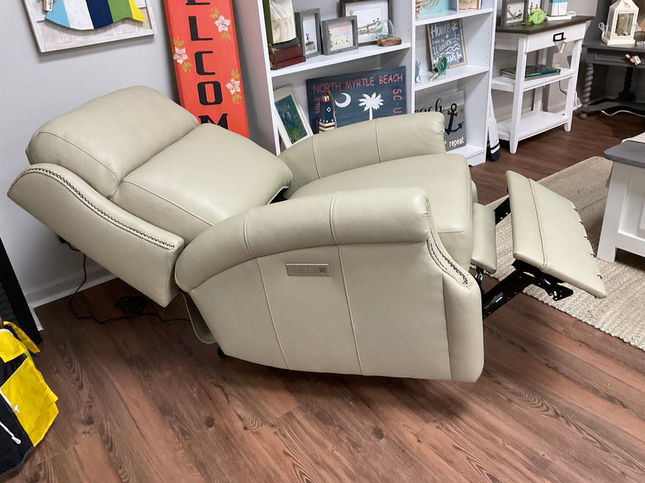 Hailey Leather Power Recliner Chair