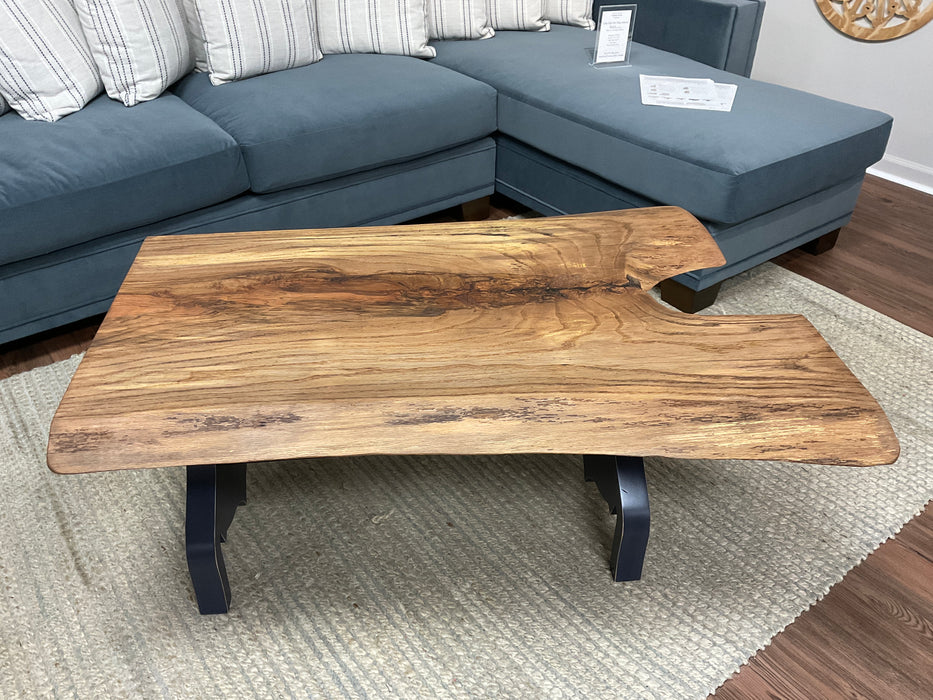 Anchor base coffee table - oak