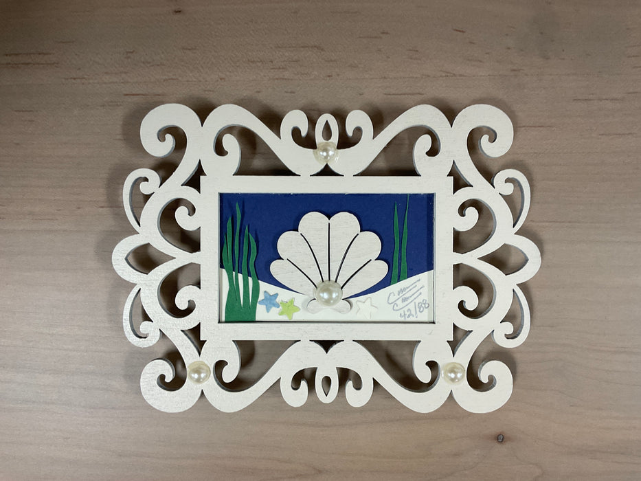 Framed Wood Magnet