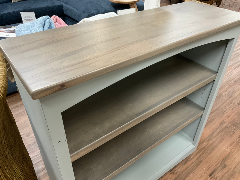 Ionia bookcase - short gray