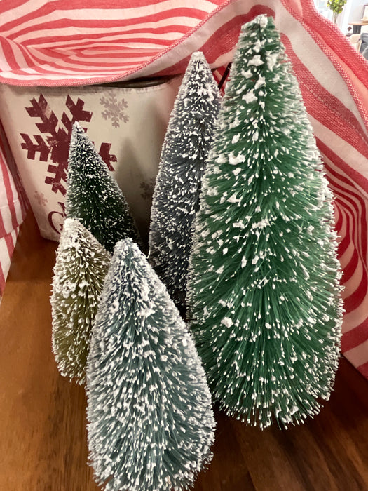 Snowy Bottle Brush Tree