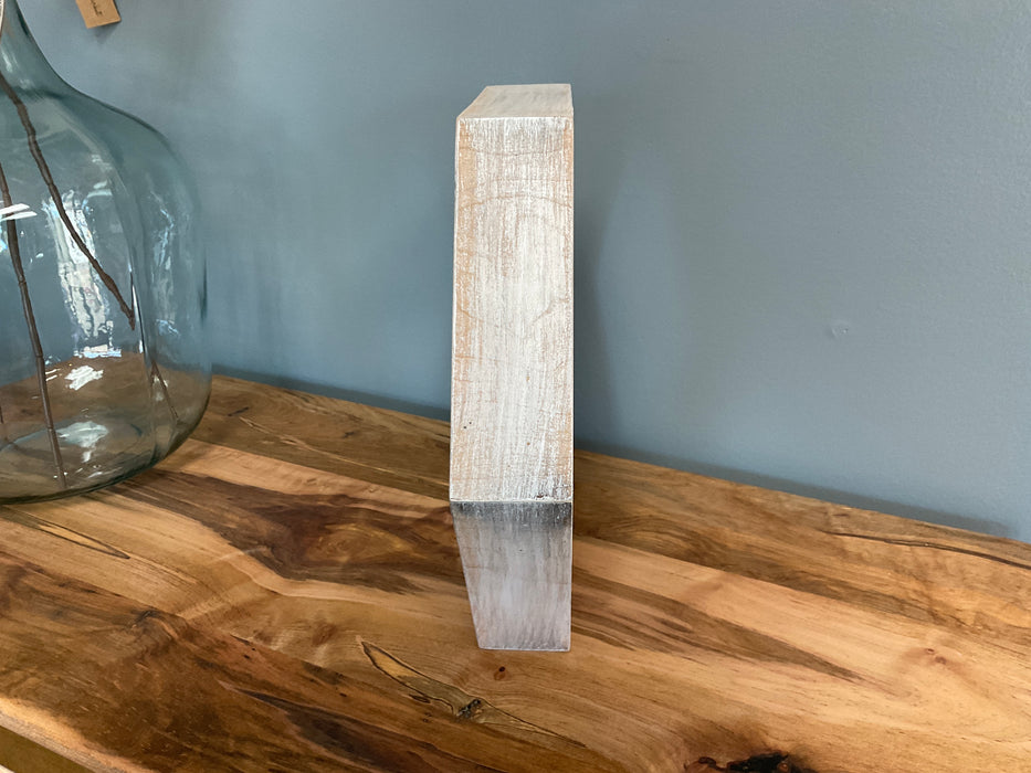 Hexagon wall shelf - maple