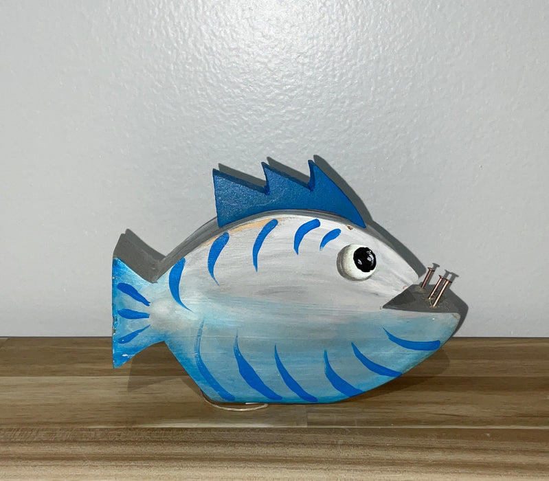 Colorful wood fish