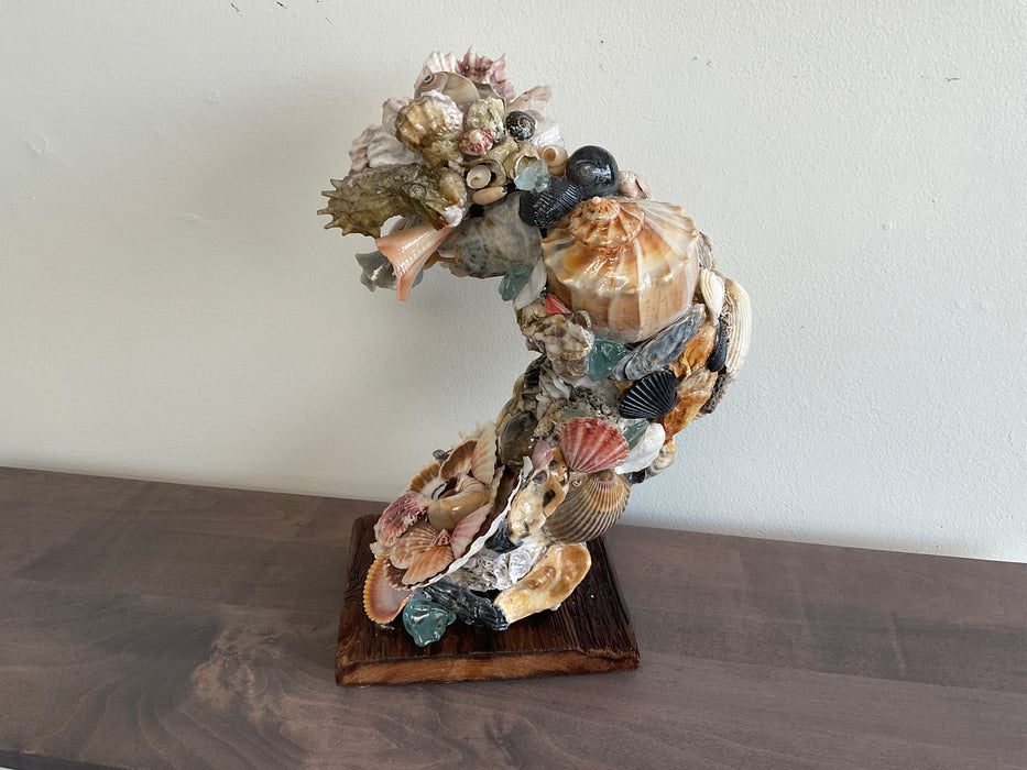 Mermaid tail shells - Blues