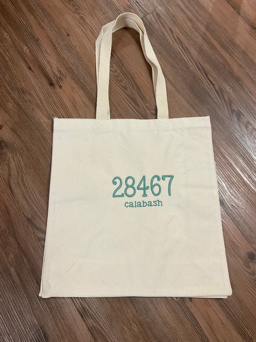 Zip Code Tote Bag - Calabash