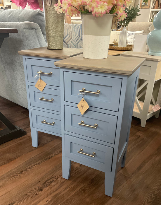 Fraser End Table - Smoky Azunite