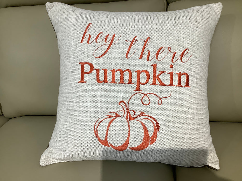 Throw pillow-Hey there