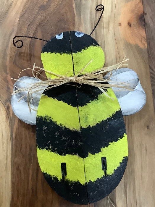 Wooden bee - wall hanging